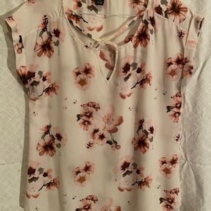 Rue 21 Strappy Summer Blouse Sz L